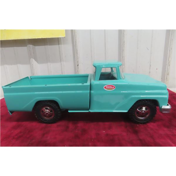 Tonka Pressed Steel Pickup Truck, 1950s, 14" Long