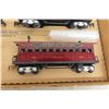 Image 3 : Marx Canadian Pacific Old Time Passenger Trains, Set of 4, w/ Box, Tin Untouched Condition, Each Ca