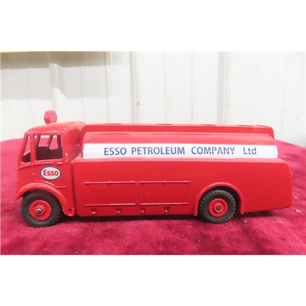Dinky Toy AEC Monarch Esso Tanker Truck, 6" Long