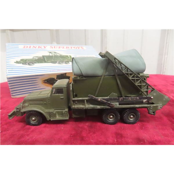 Dinky Super Toy Military Brockway 884, 7 1/2" Long, w/ Box