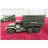 Image 8 : 6x Military Dinky Vehicles, Biggest 5 1/2" Long