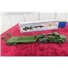 Image 1 : Dinky Super Toy Tank Transporter 660, 11 1/2" Long, w/ Box