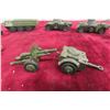 Image 4 : 10x Military Dinky Trucks, Tanks, Guns