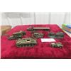 Image 1 : 8x Mixed Brand Military Vehicles Including Lesney, Sulido, 1st Gear and More
