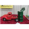 Image 10 : Tonka Mighty Dump Truck, Pressed Steel, 1950s, 13" Long