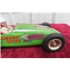 Image 2 : Yonezawa Diamond Racer, Battery Operated Tin, Japan, 1950s, 15" Long