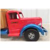 Image 2 : Smith-Miller L Mack Pressed Steel Lumber Truck, 1950s, Aluminum Cast, 20" Long