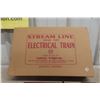 Image 9 : Marx Streamline Steam Type Electric Train Set, Tin Lithograph, In Box, 1940s–1950s Style