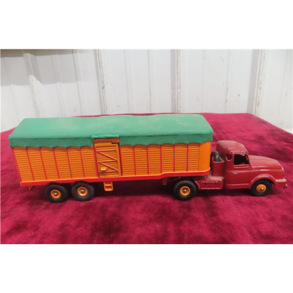 Dinky Super Toy #36 And #36B Truck And Trailer, 9 1/2" Long