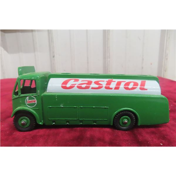 Dinky Toy AEC Monarch Thompson Tank Castrol, 6" Long