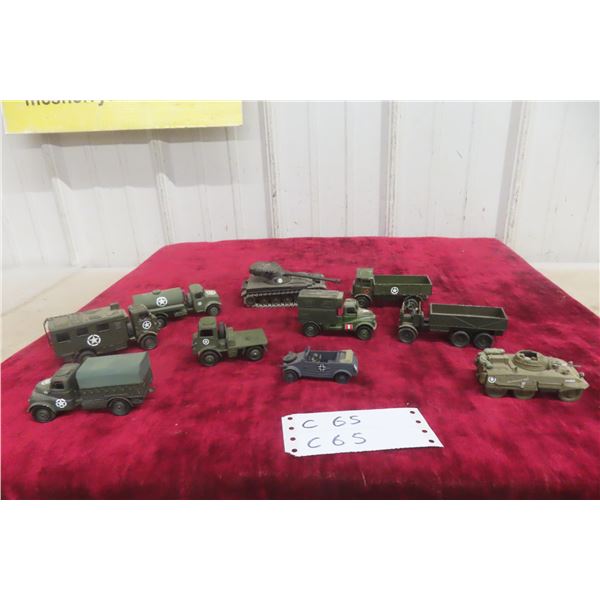 10x Mixed Brand Military Vehicles