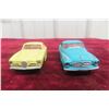 Image 4 : 2x Dinky Cars, Alfa Romeo Coupe 185 And Borgward 549, 4" Long
