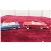 Image 1 : 2x Dinky Cars, Ford Thunderbird 555 And Chrysler New Yorker 24A, 4 1/2" Long