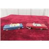 Image 2 : 2x Dinky Cars, Ford Thunderbird 555 And Chrysler New Yorker 24A, 4 1/2" Long