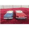 Image 5 : 2x Dinky Cars, Ford Thunderbird 555 And Chrysler New Yorker 24A, 4 1/2" Long