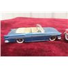 Image 7 : 2x Dinky Cars, Ford Thunderbird 555 And Chrysler New Yorker 24A, 4 1/2" Long