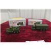Image 1 : 2x Military Dinky In Boxes Including Recovery Truck 661 4" Plus Boom And 10 Ton Army Truck 622 5"