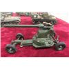 Image 2 : 7x Military Mixed Brand Vehicles Including Solido, Tanks, Trucks And Trailer Gun