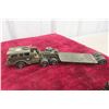 Image 9 : 7x Military Mixed Brand Vehicles Including Solido, Tanks, Trucks And Trailer Gun