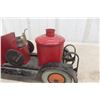 Image 12 : J. Chein Hercules Pressed Steel Fire Pumper Truck, 1920s, 18" Long