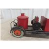 Image 4 : J. Chein Hercules Pressed Steel Fire Pumper Truck, 1920s, 18" Long