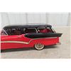 Image 7 : Bandai Japan Tin Friction Ford Fairlane Station Wagon, 1950s, 12" Long