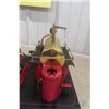 Image 8 : Wilesco D21 Stationary Steam Engine, Brass Boiler With Integrated Water Pump, Pressure Valve, 1960s