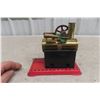 Image 1 : Mamod Stationary Steam Engine, Fuel Tablet Operated, Vintage, 7" x 4" x 6 1/2"