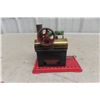 Image 3 : Mamod Stationary Steam Engine, Fuel Tablet Operated, Vintage, 7" x 4" x 6 1/2"