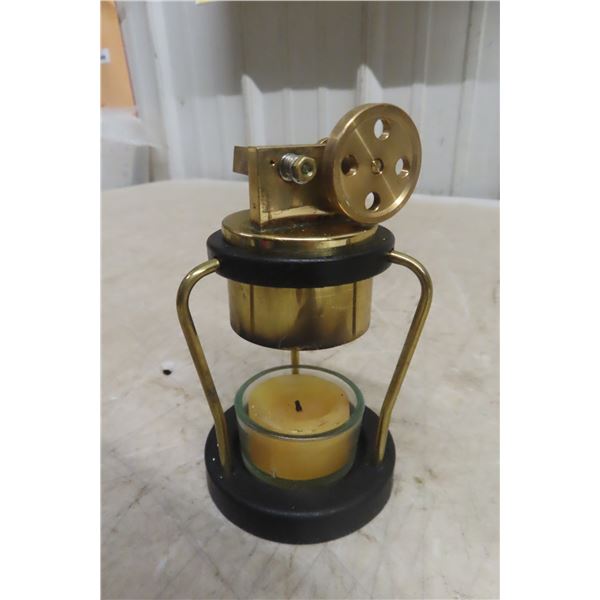 Wilesco D2 Miniature Working Steam Engine, Heated By Beeswax Candle
