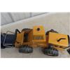 Image 14 : Mighty Tonka Front Loader, Pressed Steel, 1970s, With Snowking Snow Blower Attachment