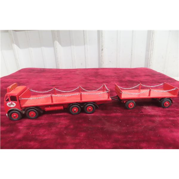 Dinky Super Toy Foden Truck And Trailer, 10" Long