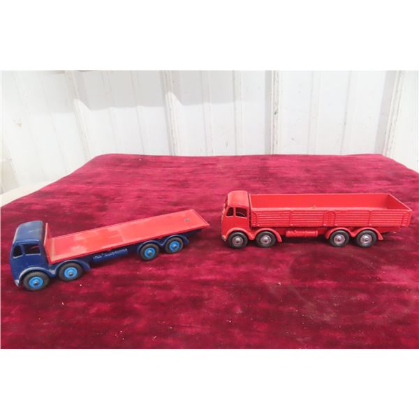 2x Dinky Super Toy Trucks, 7" Long
