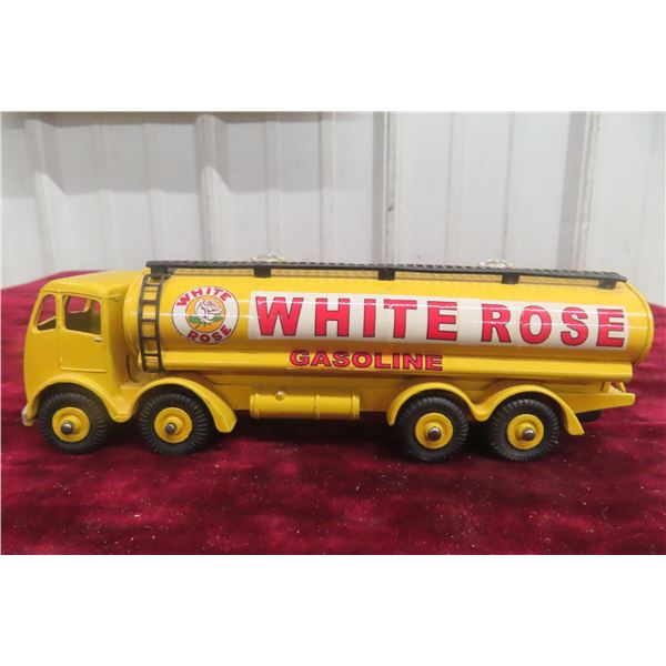 Dinky Super Toy White Rose Tanker Truck, 7" Long