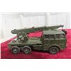 Image 2 : 10x Dinky Military Trucks And Tanks With Guns, Largest 6" Long