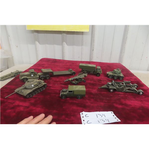 7x Corgi Military Vehicles