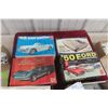 Image 1 : 4x Vintage Models 1/25 Scale Including 1966 Corvette Stingray, Mako Sherko, 1950 Ford Convertible