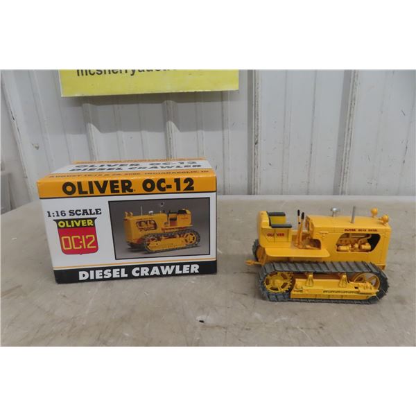 Oliver OC-12 DSL Crawler, Die Cast, 1/16 Scale, 2006 Toy Truck And Construction Show, In Box