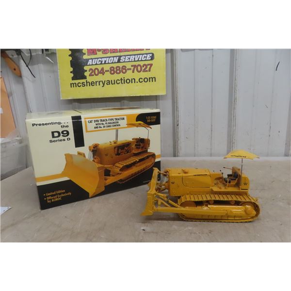 CAT D9 Series D Track Crawler, Die Cast, 1/25 Scale, Limited Edition 50th Anniversary, In Box