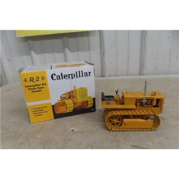 Caterpillar R2 Track Tractor, Die Cast, 1/16 Scale, Limited Edition, In Box