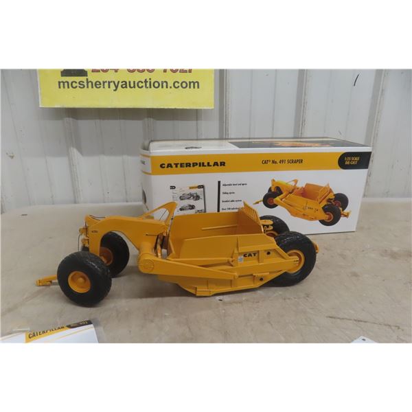 ACMC CAT 491 Scraper, 1/25 Scale, Die Cast, Limited Edition, In Box