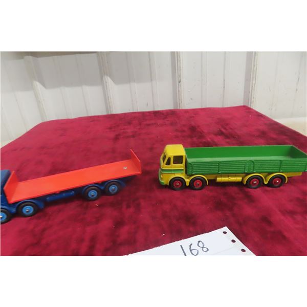 2x Dinky Super Toy Trucks, 7 1/2"