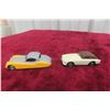 Image 2 : 2x Dinky Cars Including Jaguar 157 And AC Aceca No. 167, 3 1/2"