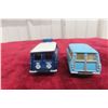 Image 7 : 2x Dinky Cars Morris Traveller Mini Van, 3"