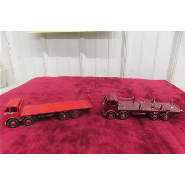 2x Dinky Super Toy Trucks, 7"