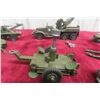 Image 9 : 10x Dinky Military Trucks And Guns