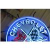 Image 2 : Chevrolet Corvette Cool Neon Sign, 22" Diameter, 3 Colors, Working