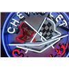 Image 3 : Chevrolet Corvette Cool Neon Sign, 22" Diameter, 3 Colors, Working