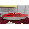 Image 2 : Phillips 66 Pier 66 Power Yacht Boat, Plastic, Battery Operated, 1960s, With Box, 18"