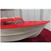 Image 3 : Phillips 66 Pier 66 Power Yacht Boat, Plastic, Battery Operated, 1960s, With Box, 18"